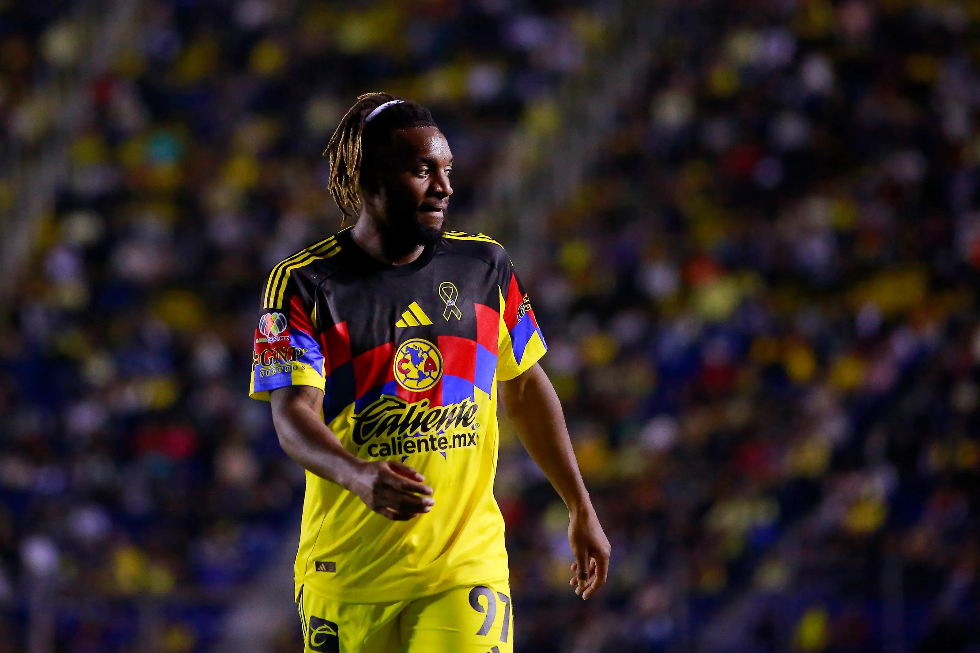 Saint Maximin has left Club America and is now a free agent. Image credit: Getty