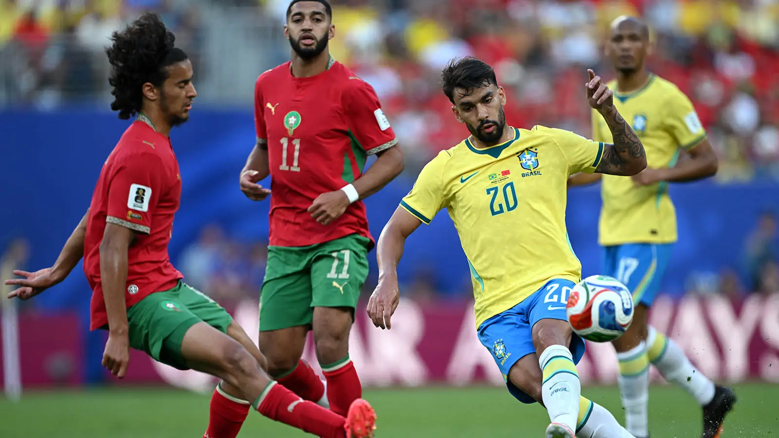 Bouaddi has impressed during the 2026 World Cup thus far (Image: Getty)