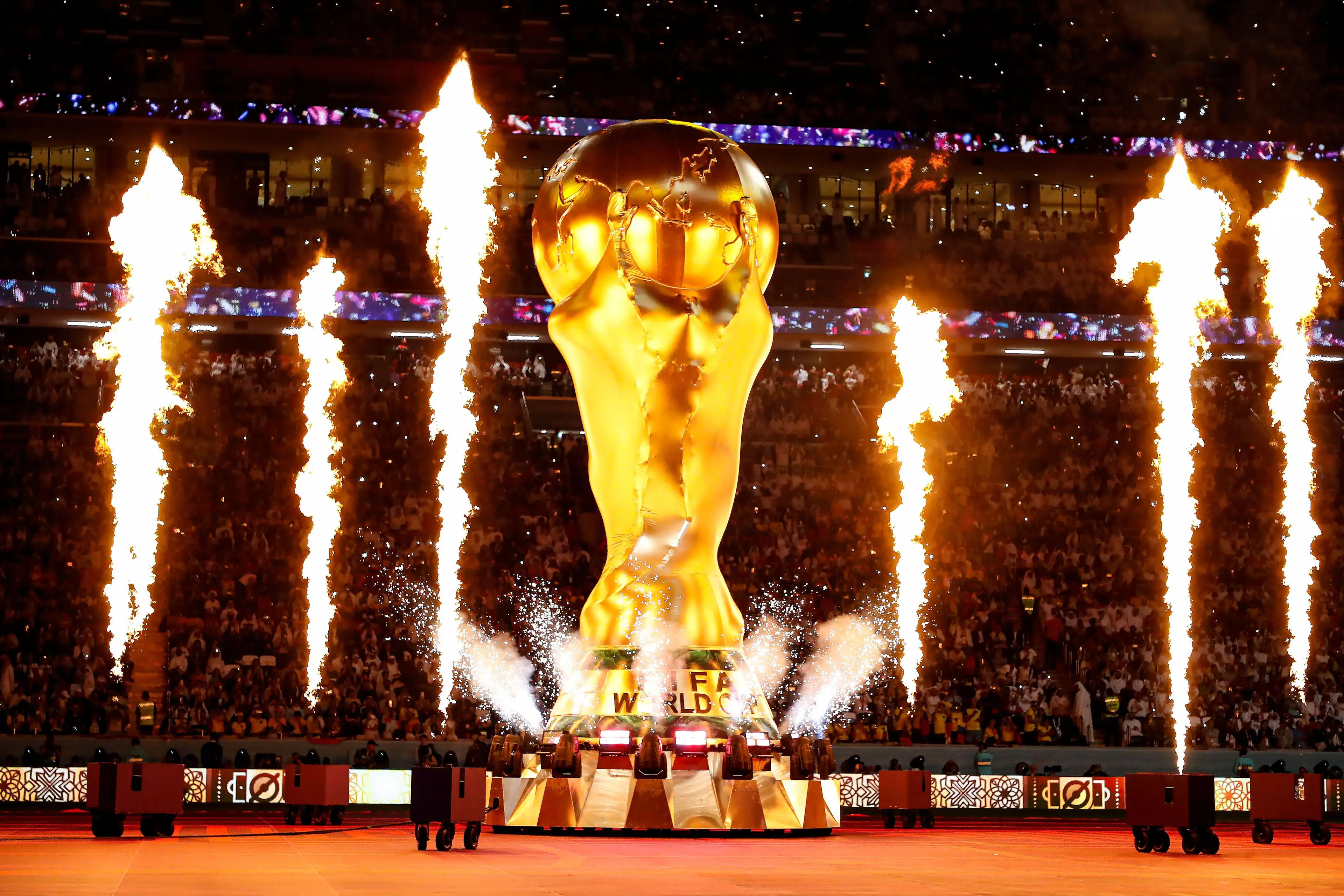 Leah has spoken out on the controversy surrounding the men's World Cup.