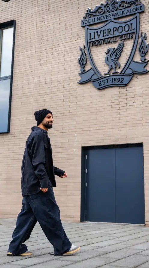 Mo Salah posted on social media (