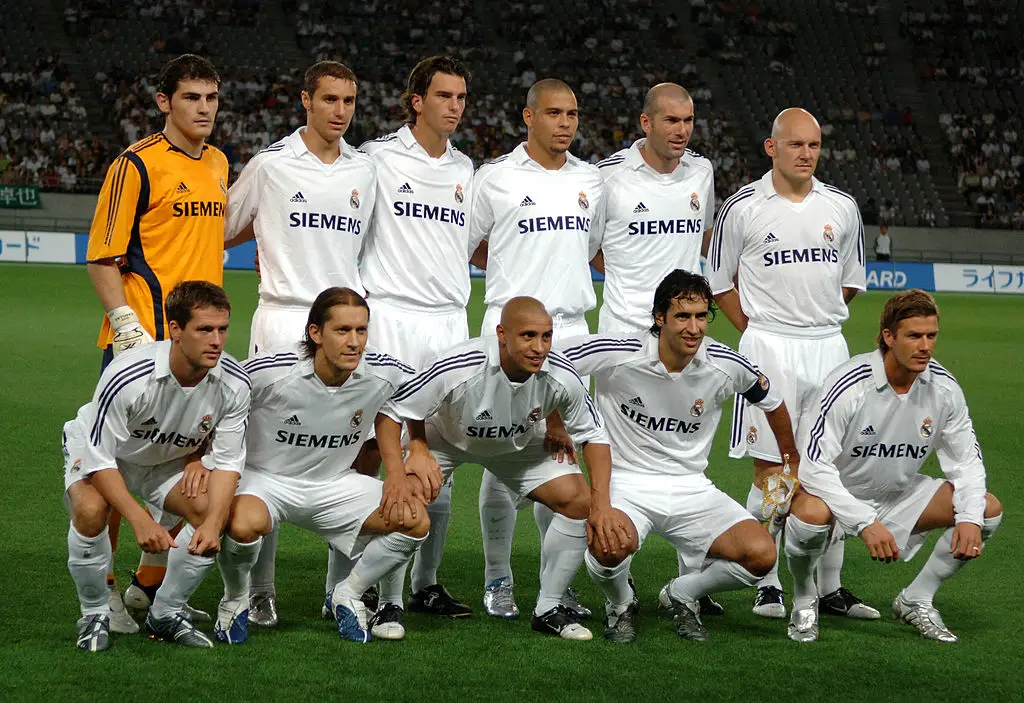 Michael Owen played with several world-class players at Real Madrid (Credit:Getty)
