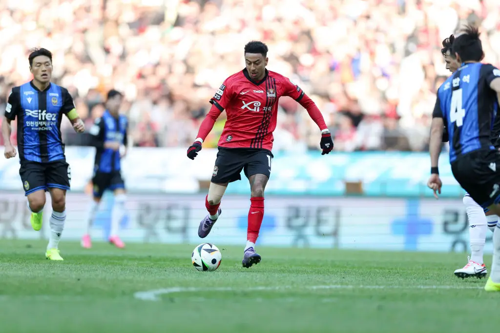 Jesse Lingard plays for FC Seoul (Credit:Getty)