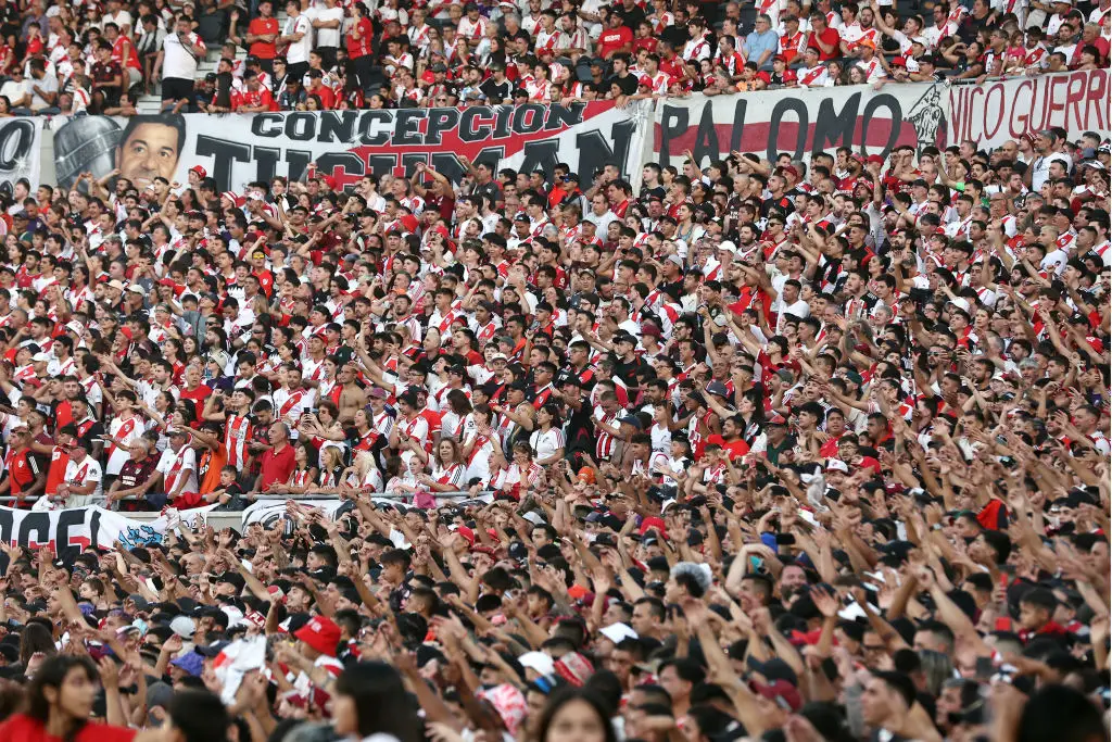 River Plate supporters (Credit:Getty)