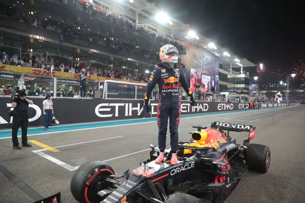 Max Verstappen won the 2021 Drivers' Championship in Abu Dhabi (Image: Getty)