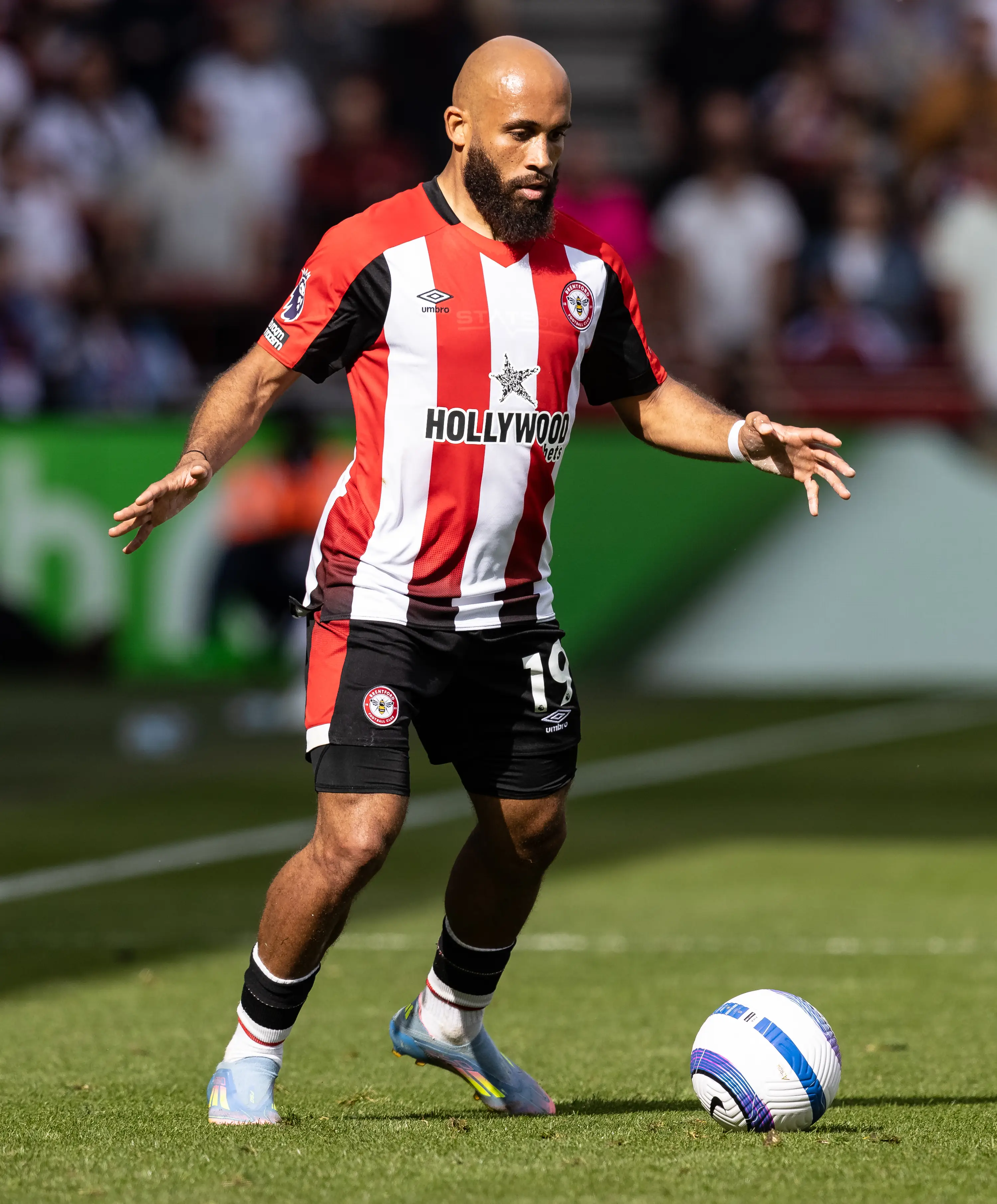 Brentford's Bryan Mbeumo.