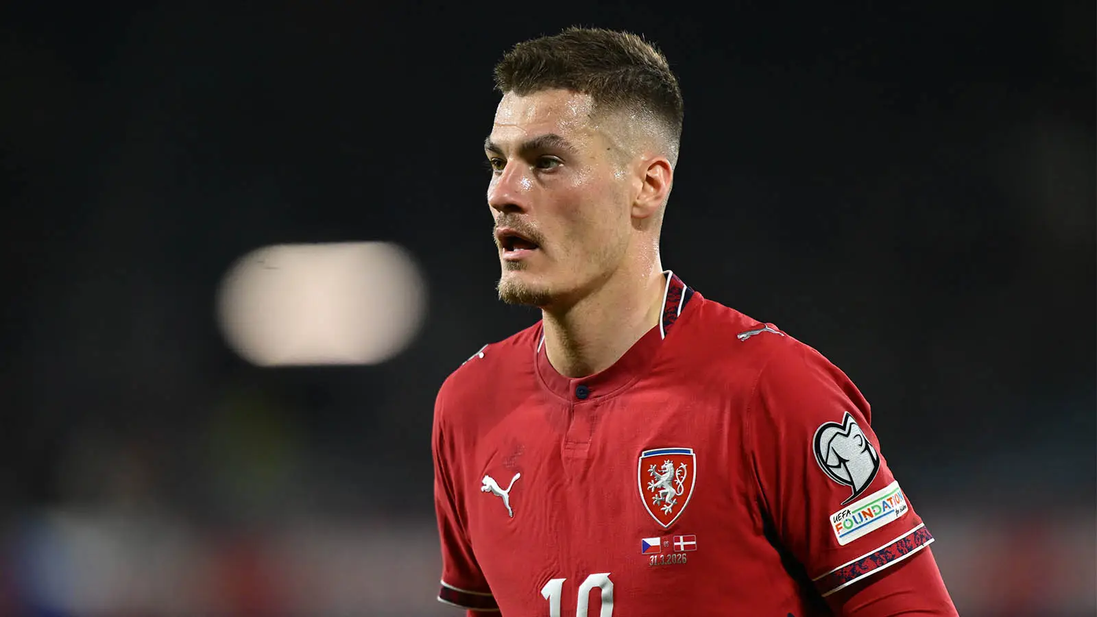 Bayer Leverkusen's Patrik Schick will be expected to play a leading role for Czechia at the World Cup (Image: Getty)
