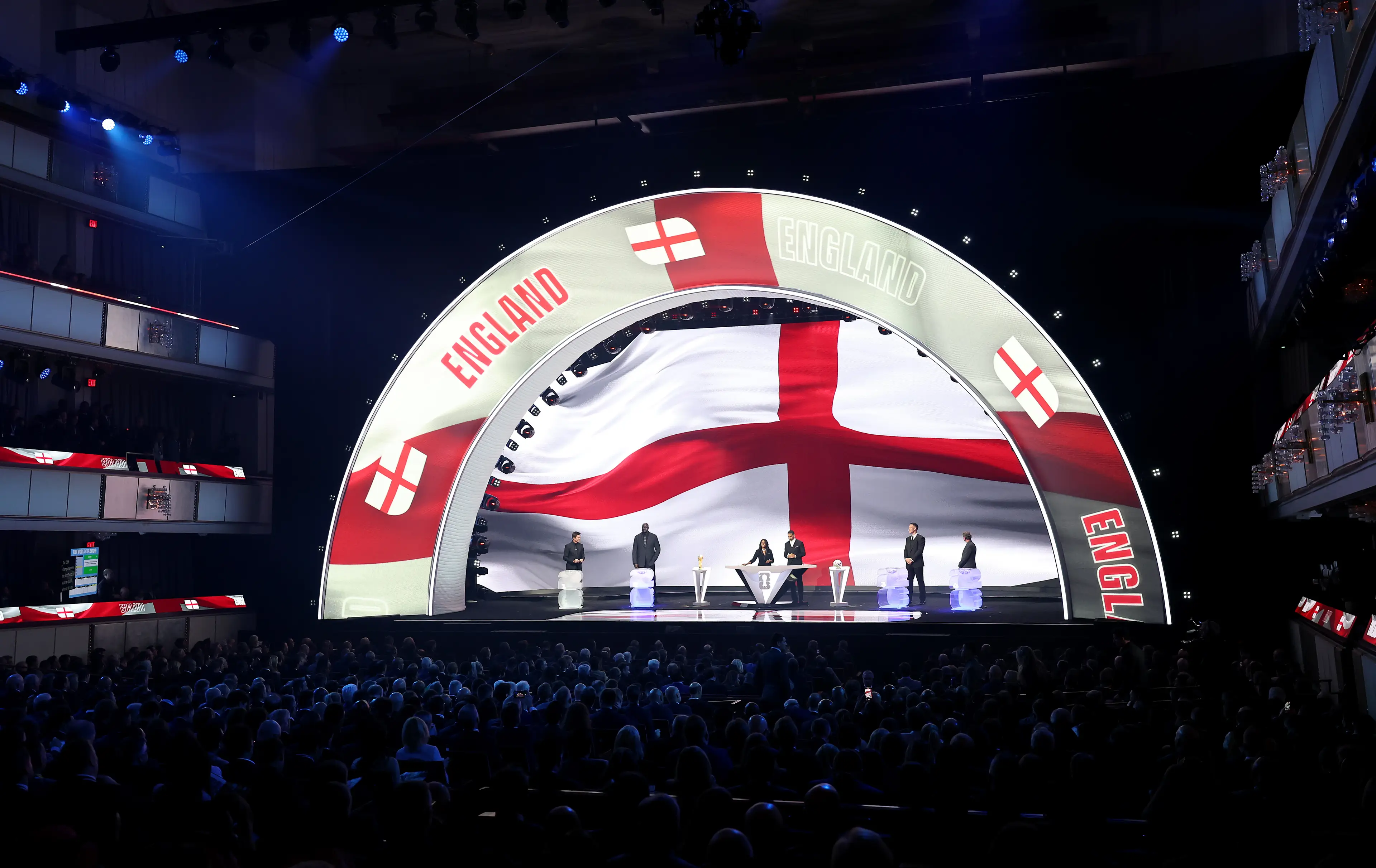 England have been drawn in Group L of the 2026 World Cup. Image: Getty 