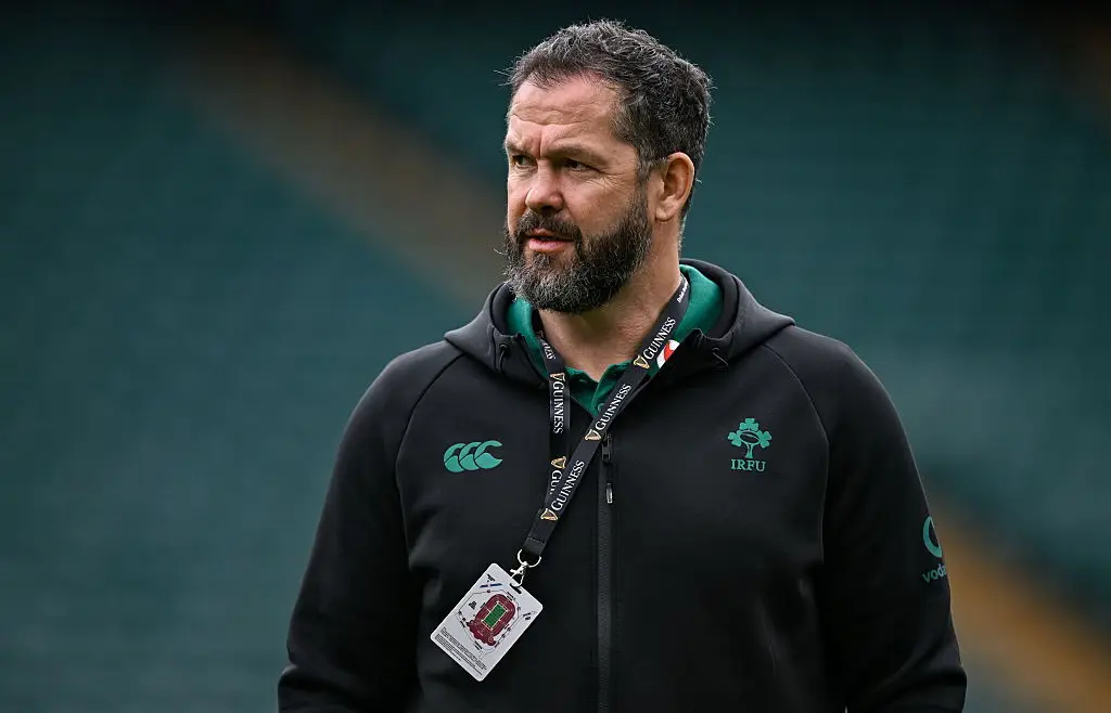 Andy Farrell has been tipped as a potential replacement for Borthwick. (Image: Ramsey Cardy/Sportsfile via Getty Images)