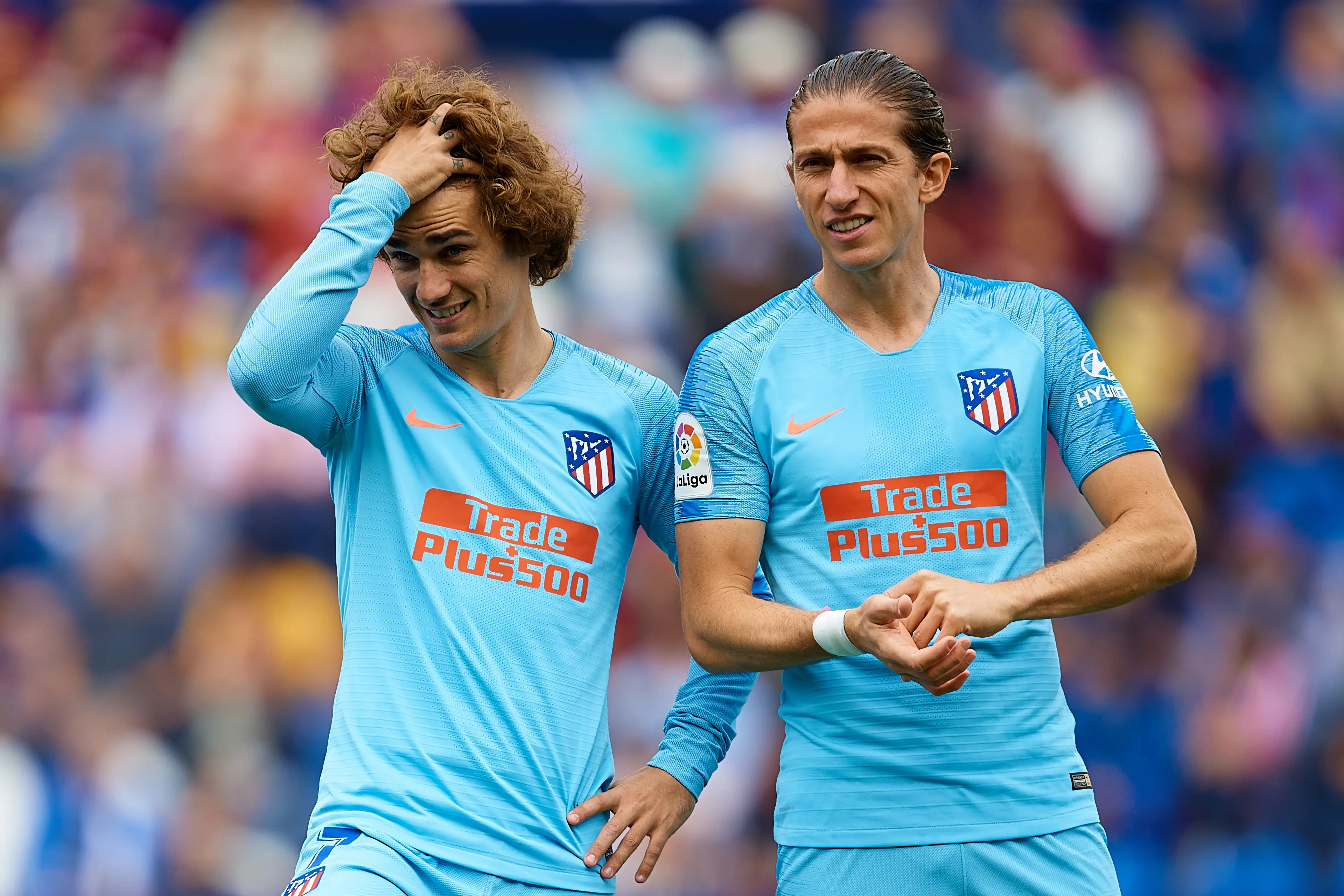 Felipe Luis (right) is the current Flamengo head coach. Image credit: Getty