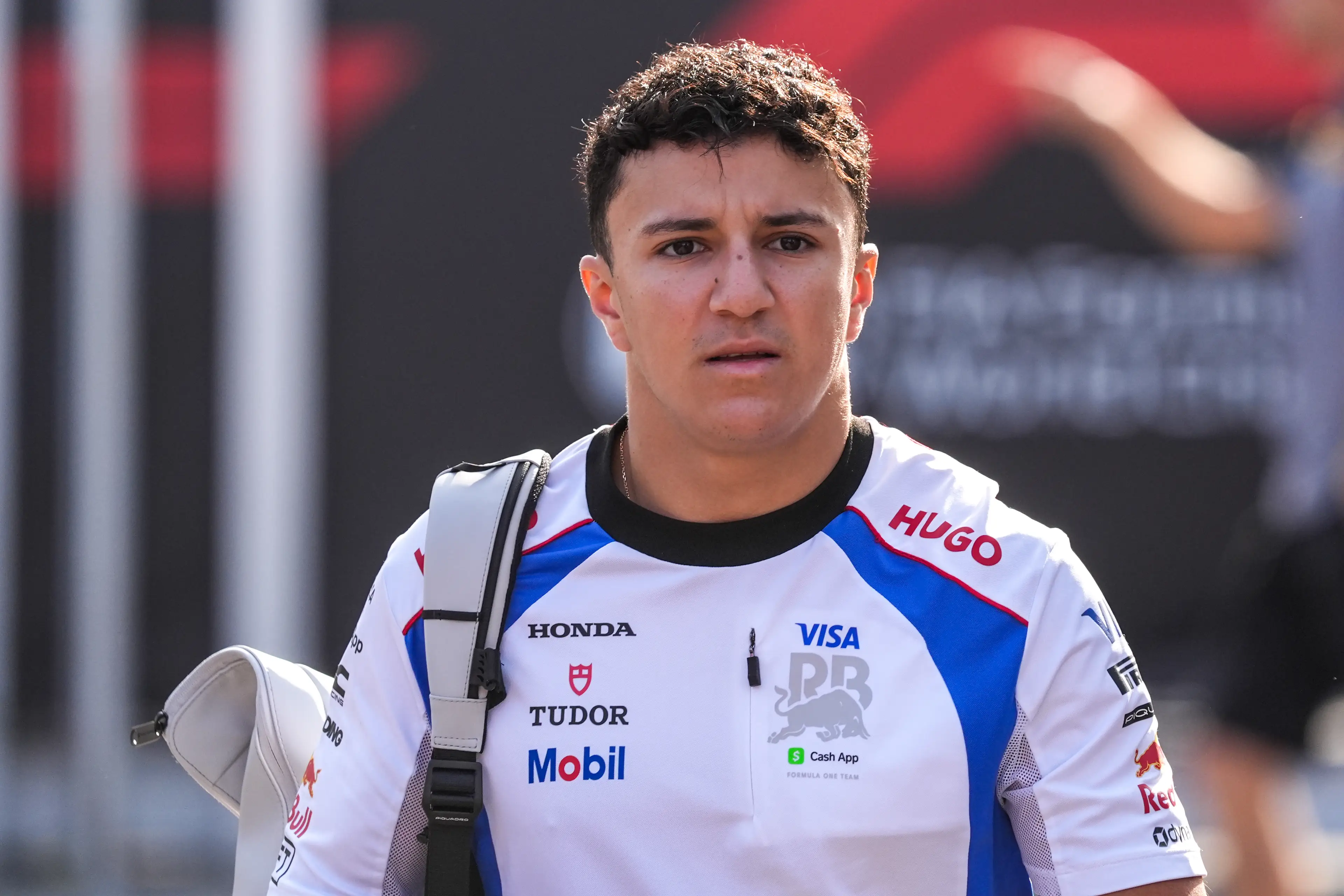 Isack Hadjar at the Italian Grand Prix. Image: NurPhoto / Contributor via Getty