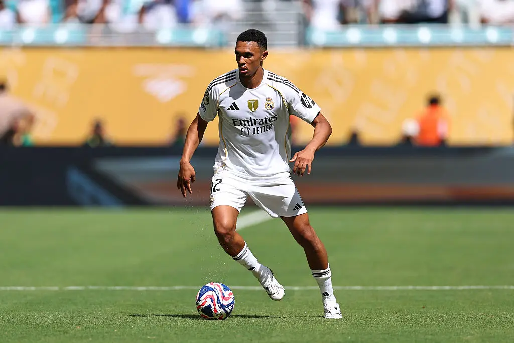 Trent Alexander-Arnold made his Real Madrid debut against Al Hilal. (Image: Getty)