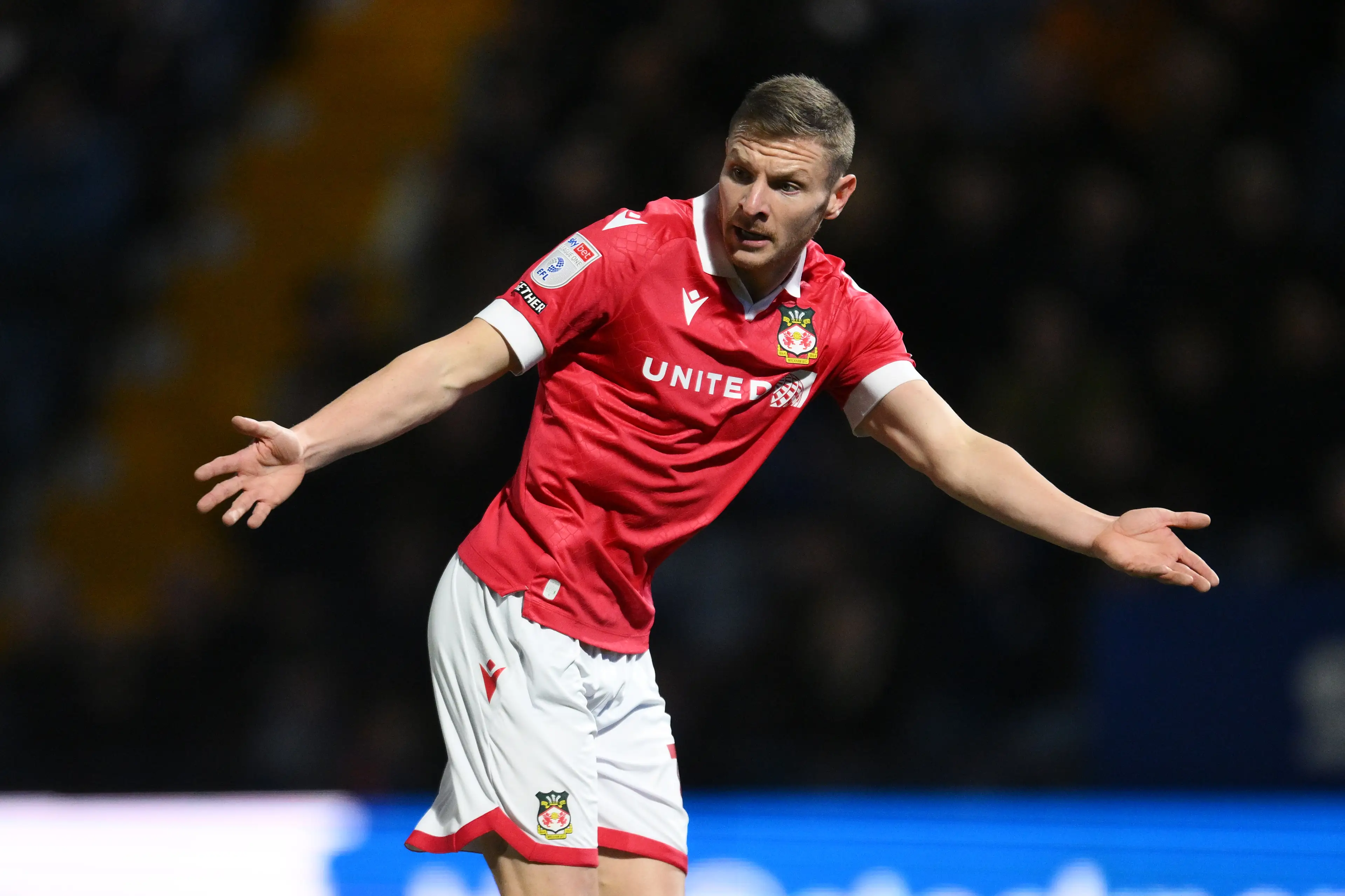 Paul Mullin has signed for Wigan Athletic for the 2025/26 League One season. Image: Getty 