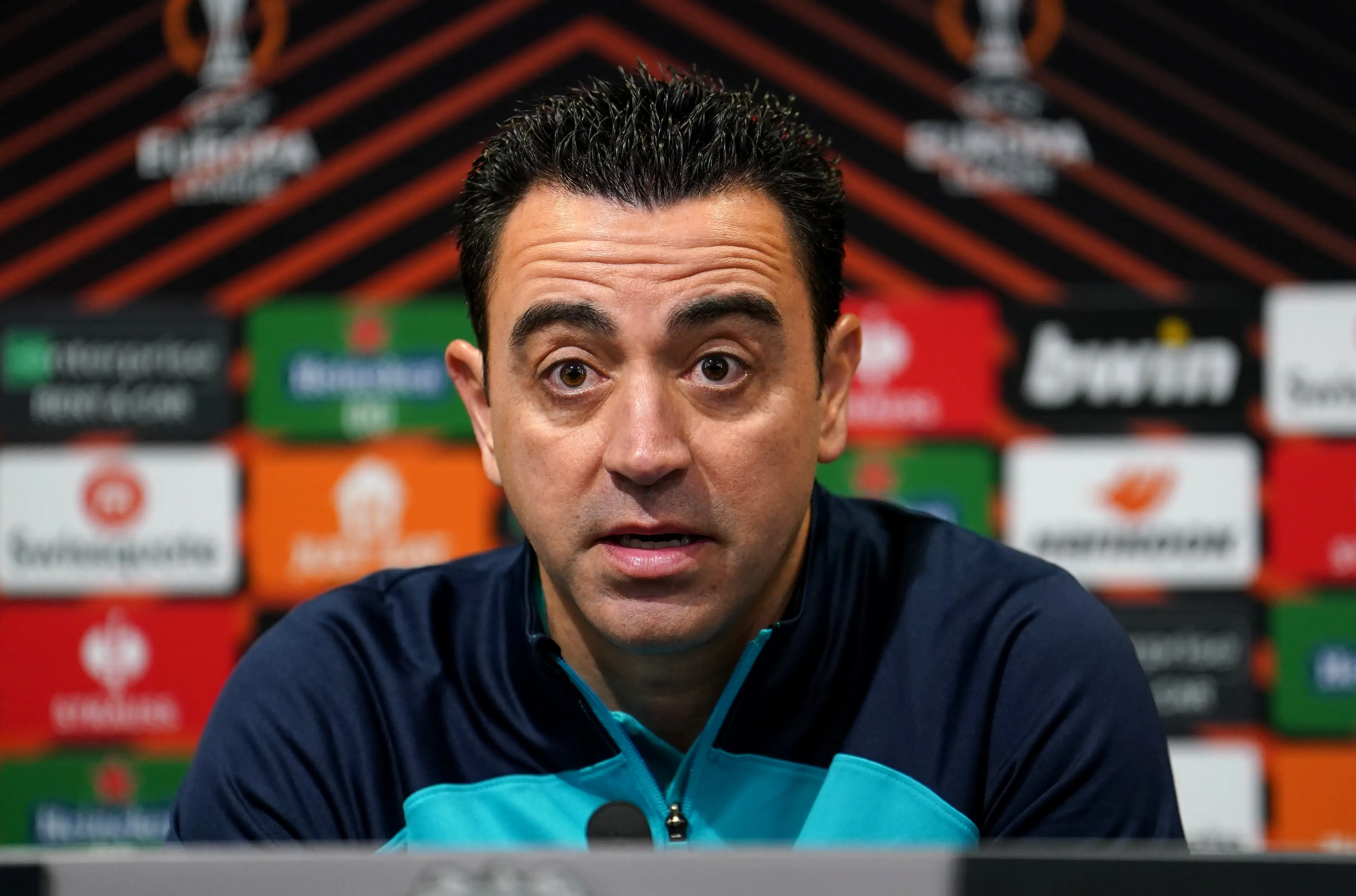 Xavi was asked about the treatment from Athletic Bilbao fans during his press conference. (