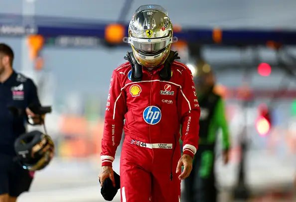 Hamilton finished eighth in Abu Dhabi after qualifying 16th (Image: Getty)