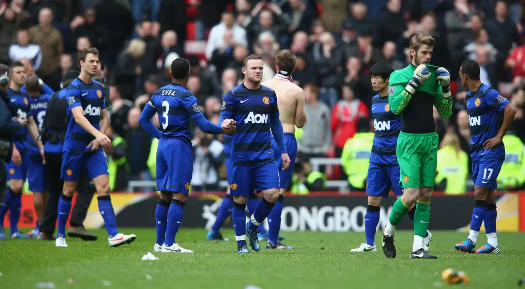 Man Utd missed out on the Premier League title in 2012 (Credit:Getty)