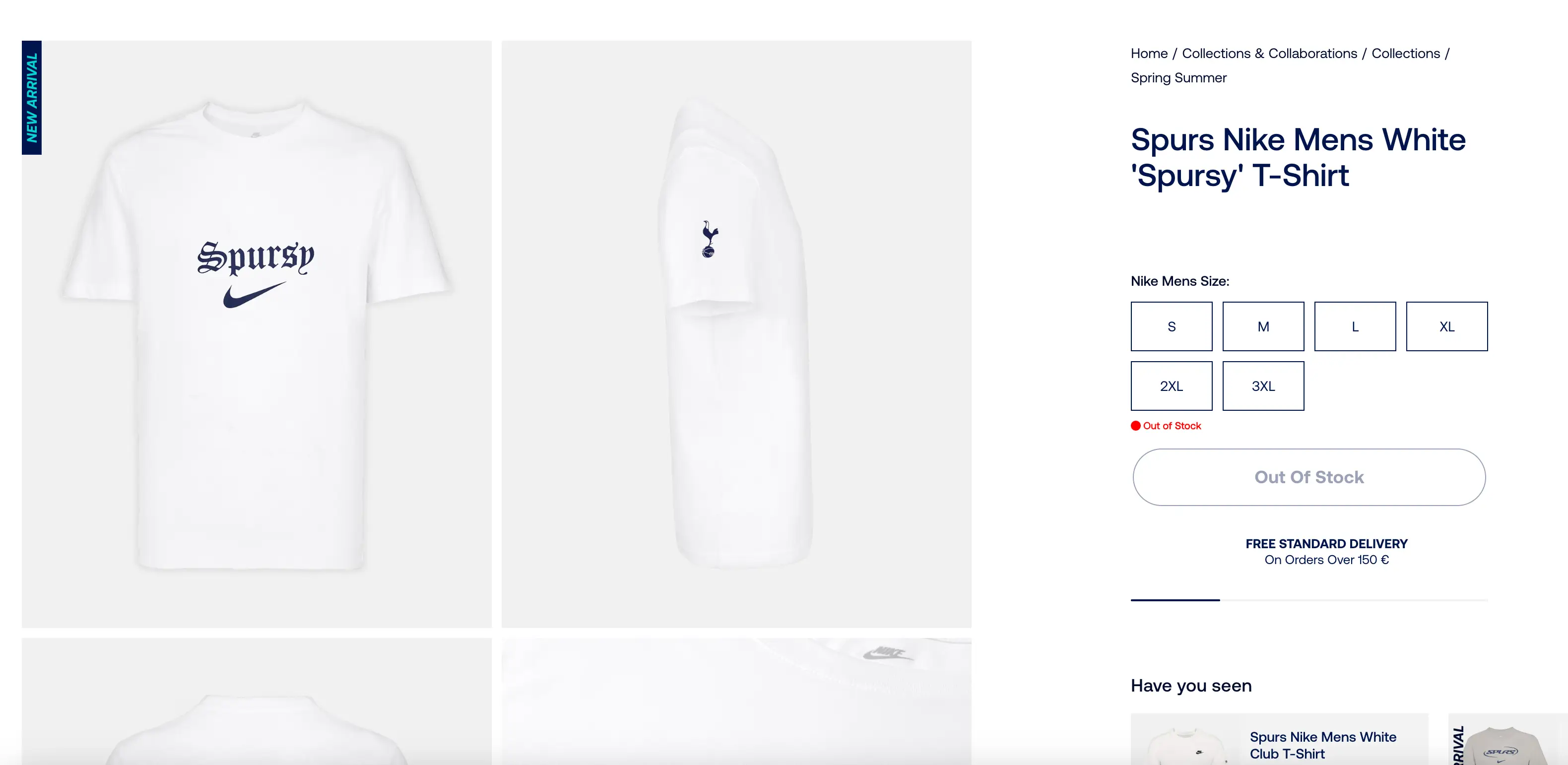 The shirt has been on sale since July (Image: Spurs Store)