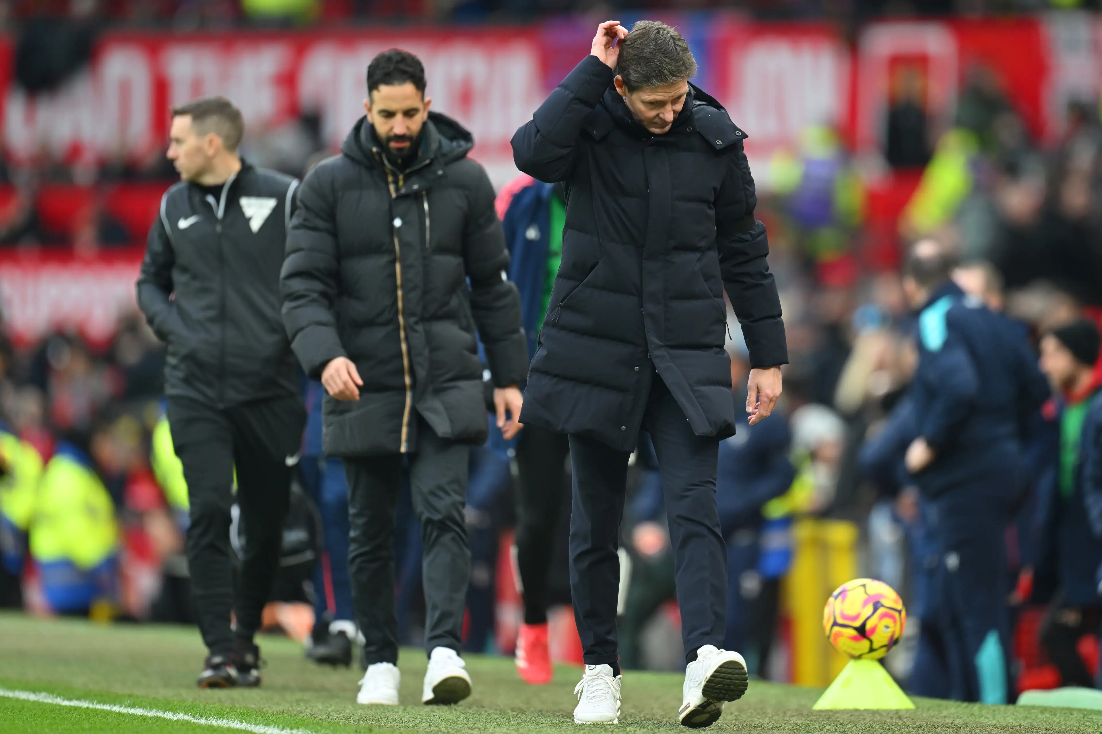 Glasner is being strongly linked with the United job. Image credit: Getty