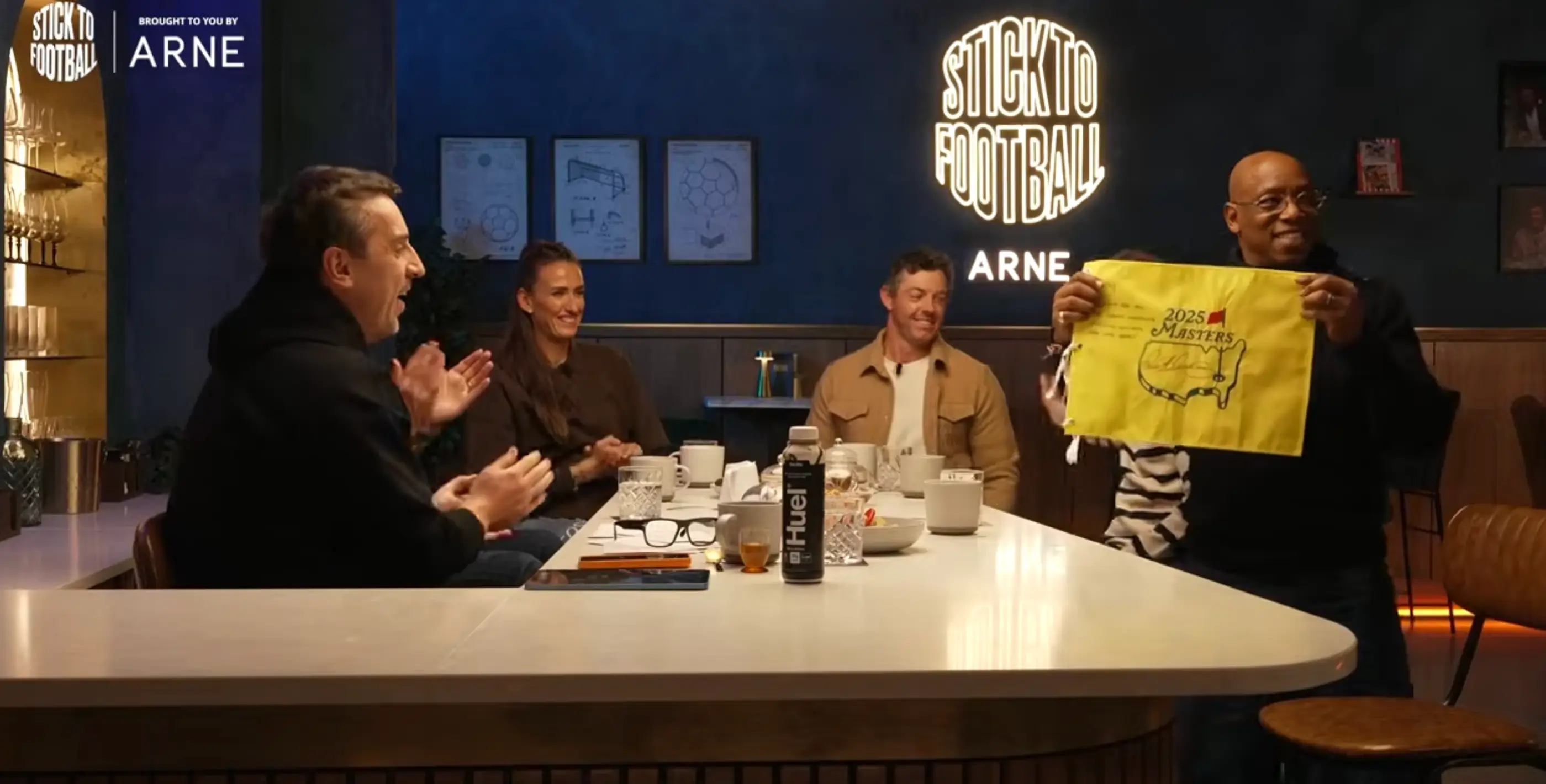 The gift Rory McIlroy gave to Roy Keane. Image: Getty