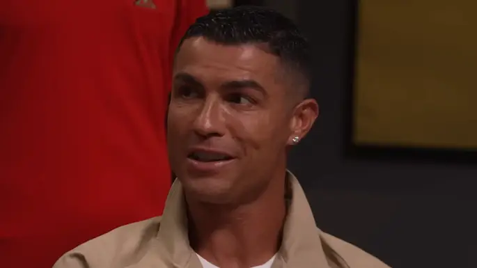 Cristiano Ronaldo didn't hesitate when naming the greatest footballer he's seen play live