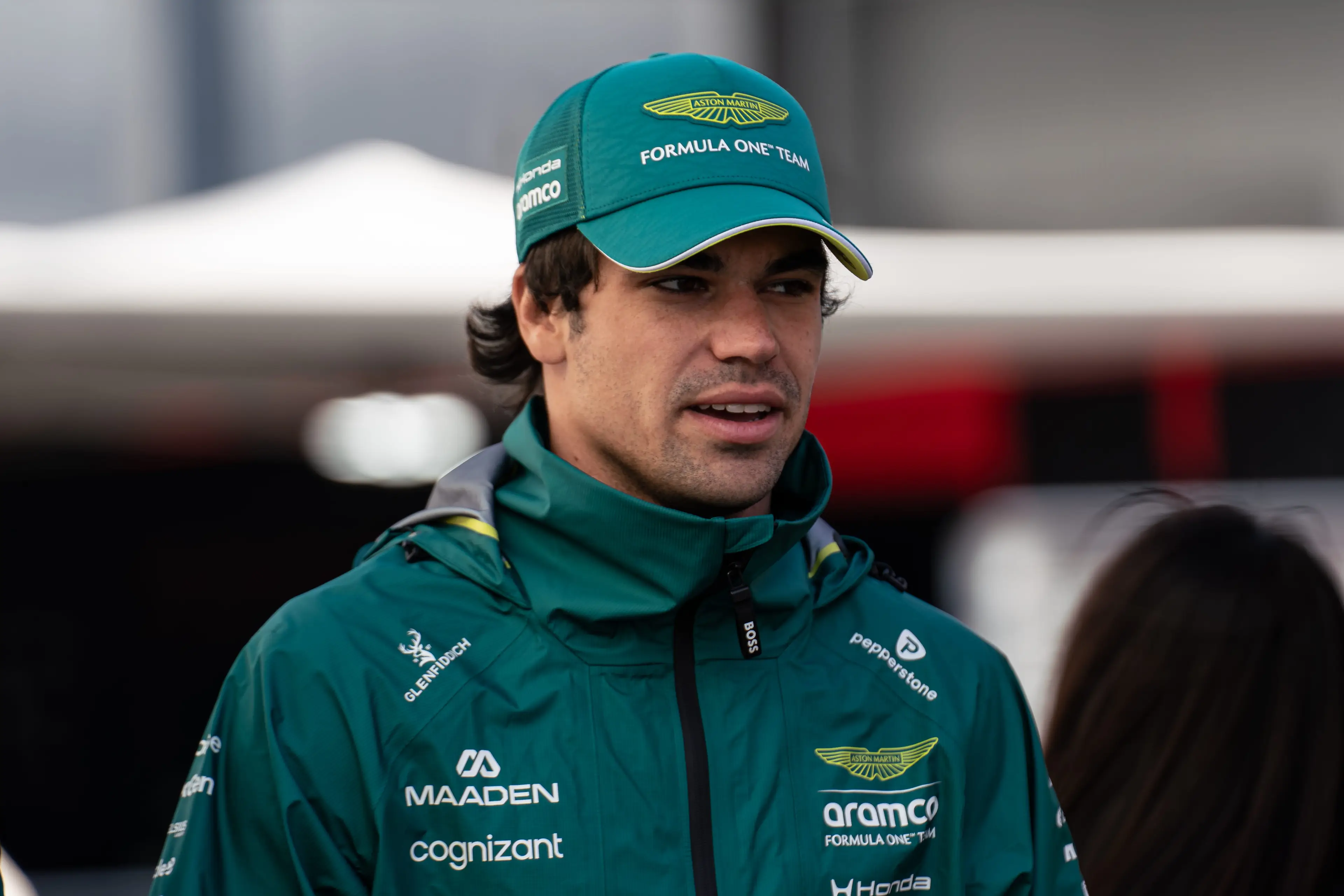 Lance Stroll is competing in the GT World Challenge Europe (Image: Getty)