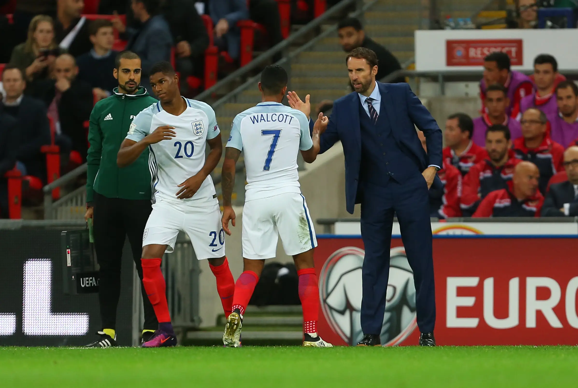 Gareth Southgate's first game in charge of England was in October 2016 vs Malta. (