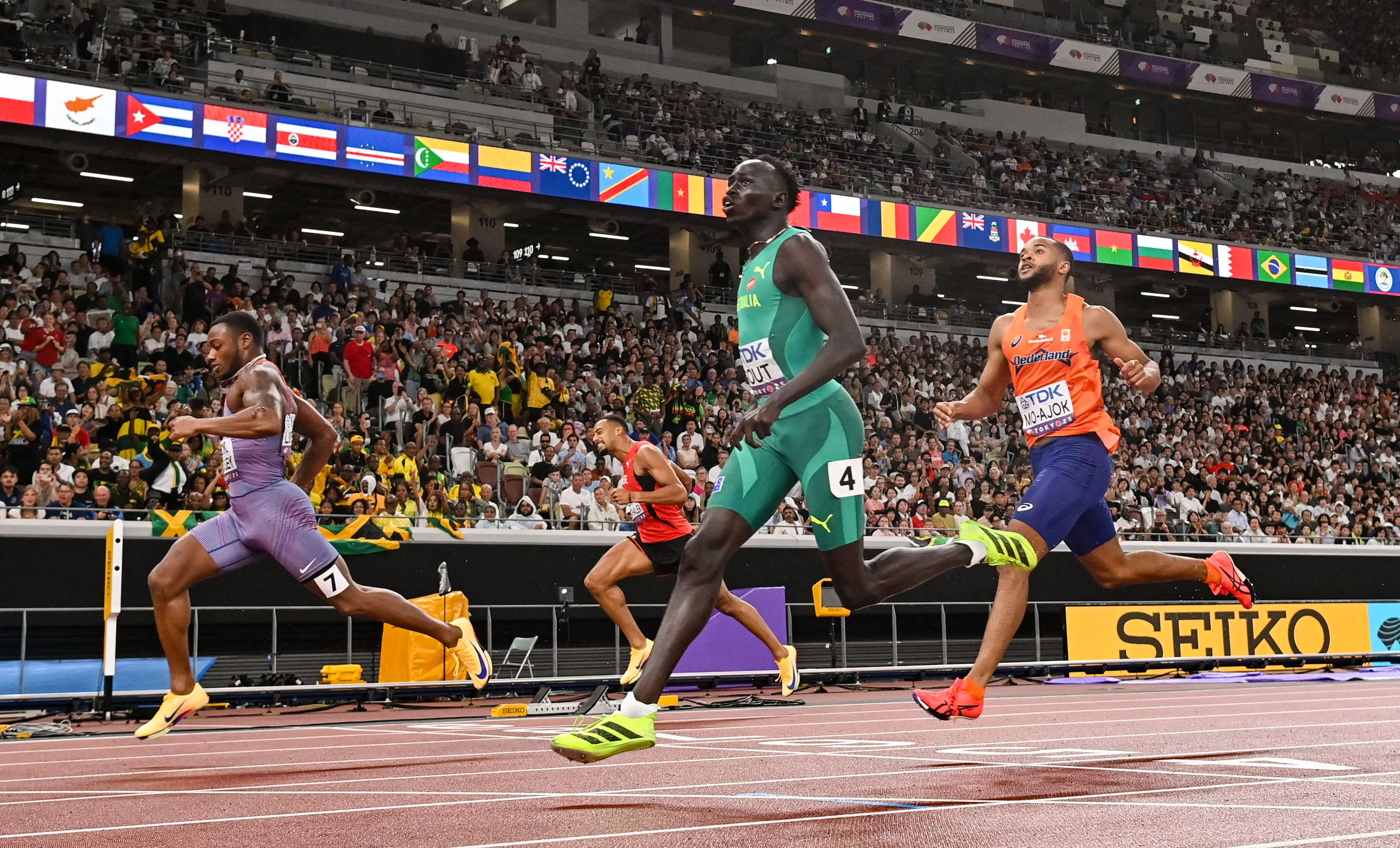 Gout competed in the World Championships in 2025. Image: Getty