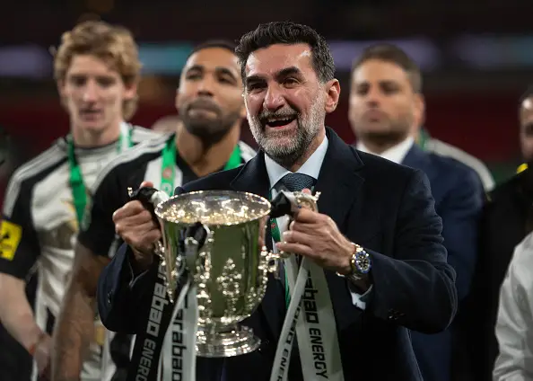 Yasir Al-Rumayyan is the chairman of Newcastle United (Image: Getty)