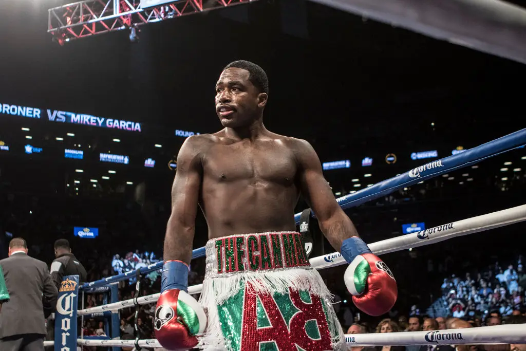 Adrien Broner was compared to Floyd Mayweather (Credit:Getty)