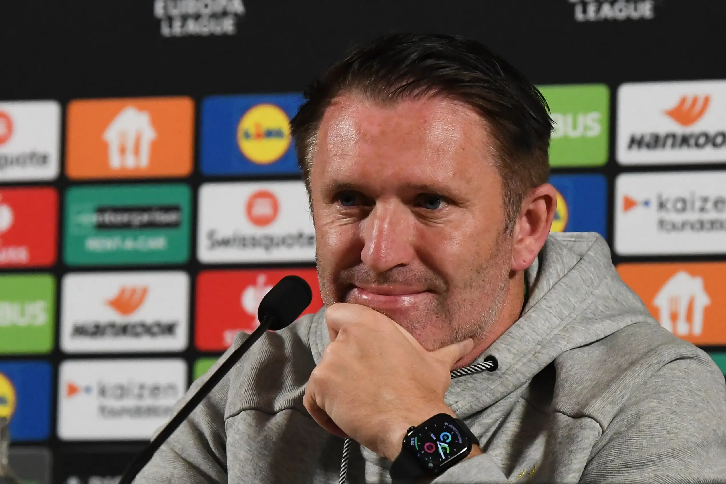 Robbie Keane is the manager of Ferencvaros. Image: Getty 