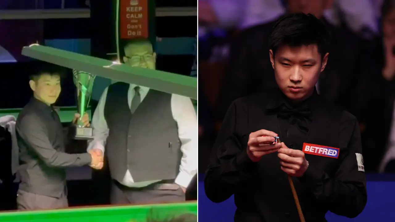 Snooker player who returned to sport after involvement in match-fixing scandal wins tournament and hits 147