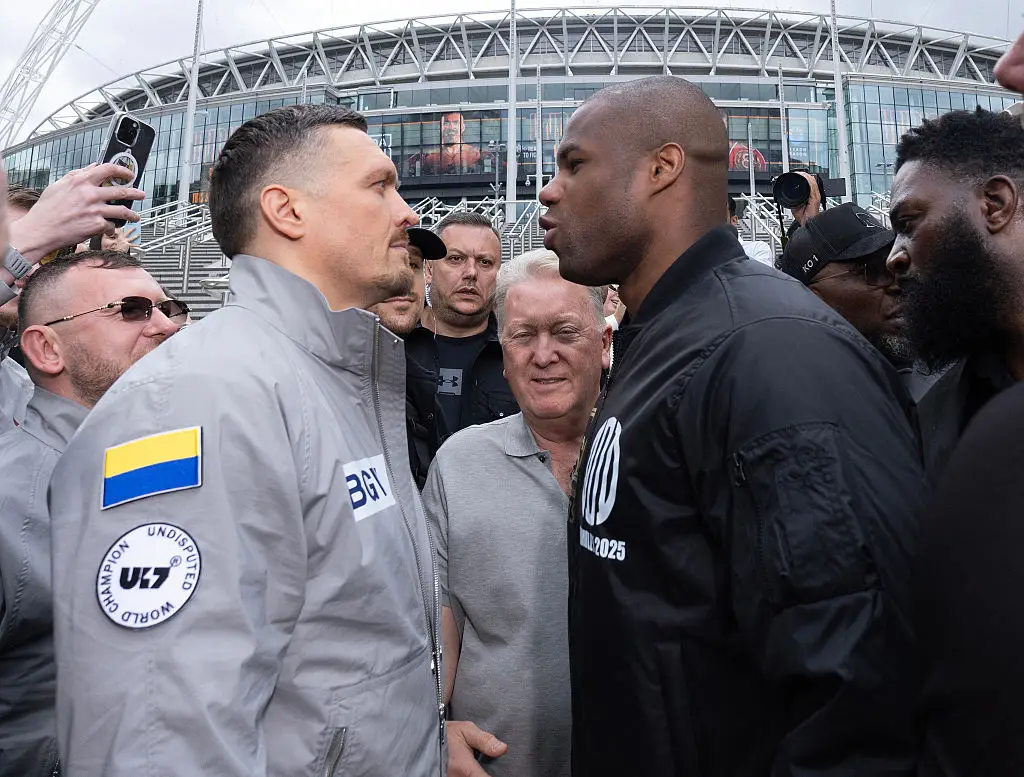 Oleksandr Usyk and Daniel Dubois will fight on Saturday (Credit:Getty)