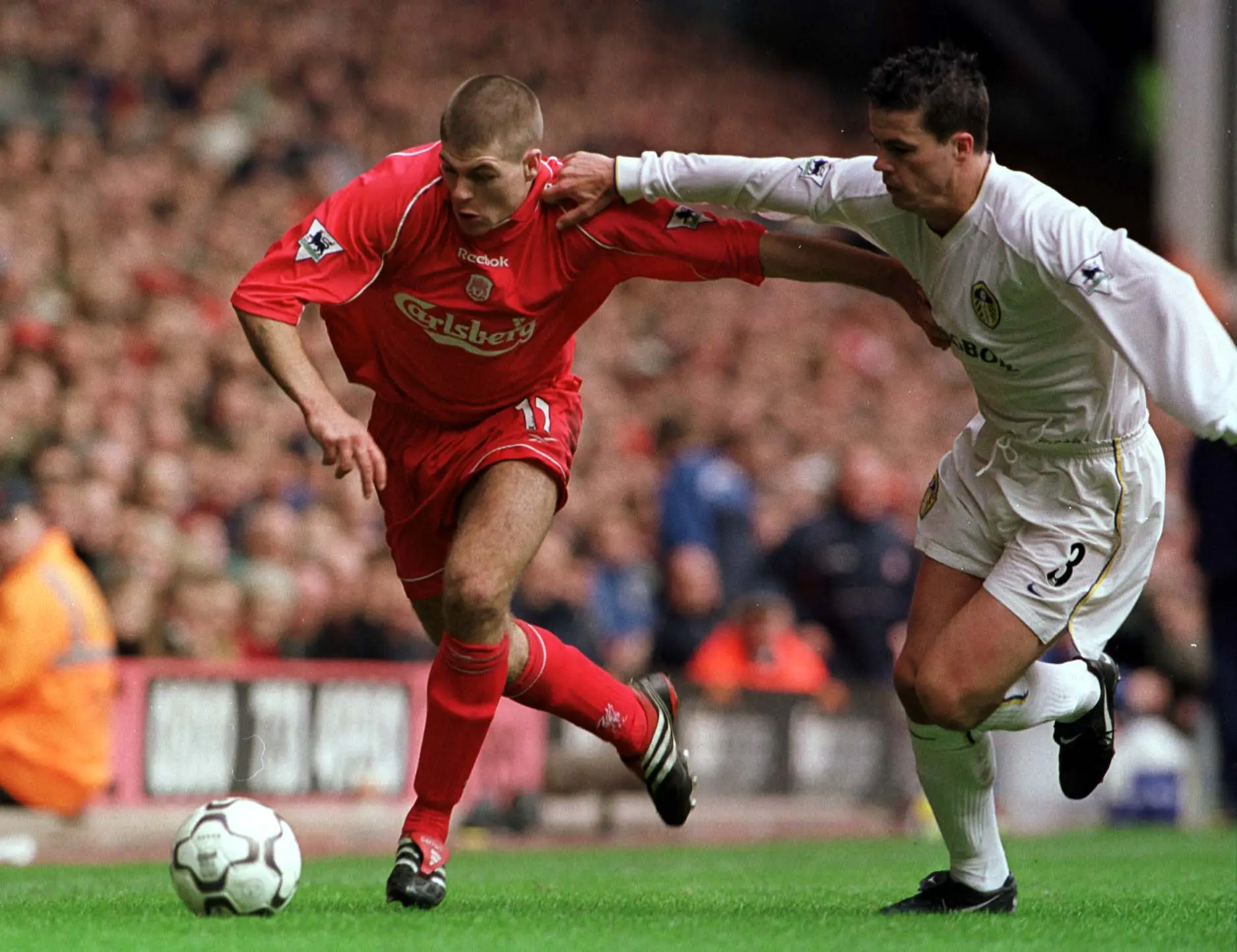Gerrard quickly climbed through the ranks at Liverpool and became a true club legend. (Image: Getty)
