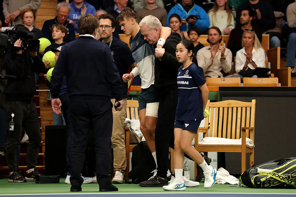Rune suffered the injury on October 18, 2025. (Image: Linnea Rheborg/Getty Images)