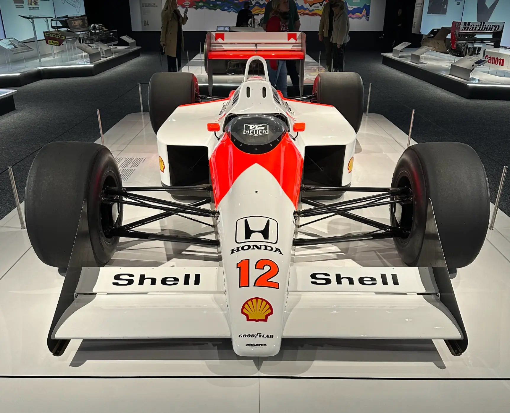 Ayrton Senna's 1988 McLaren- F1 Exhibition