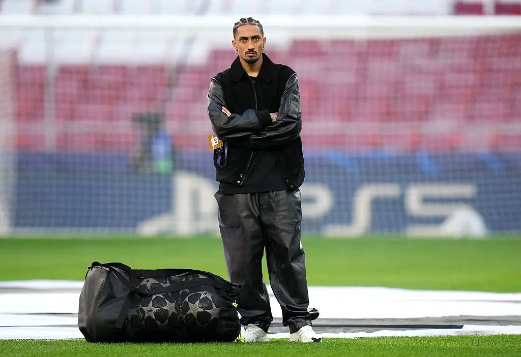 Raphinha slammed the match officials (Credit:Getty)