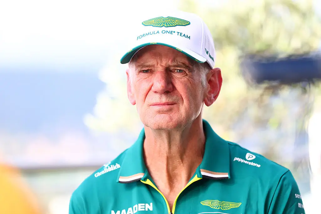 Adrian Newey will become Aston Martin's team principal in 2026. (Image: Bryn Lennon - Formula 1/Formula 1 via Getty Images)