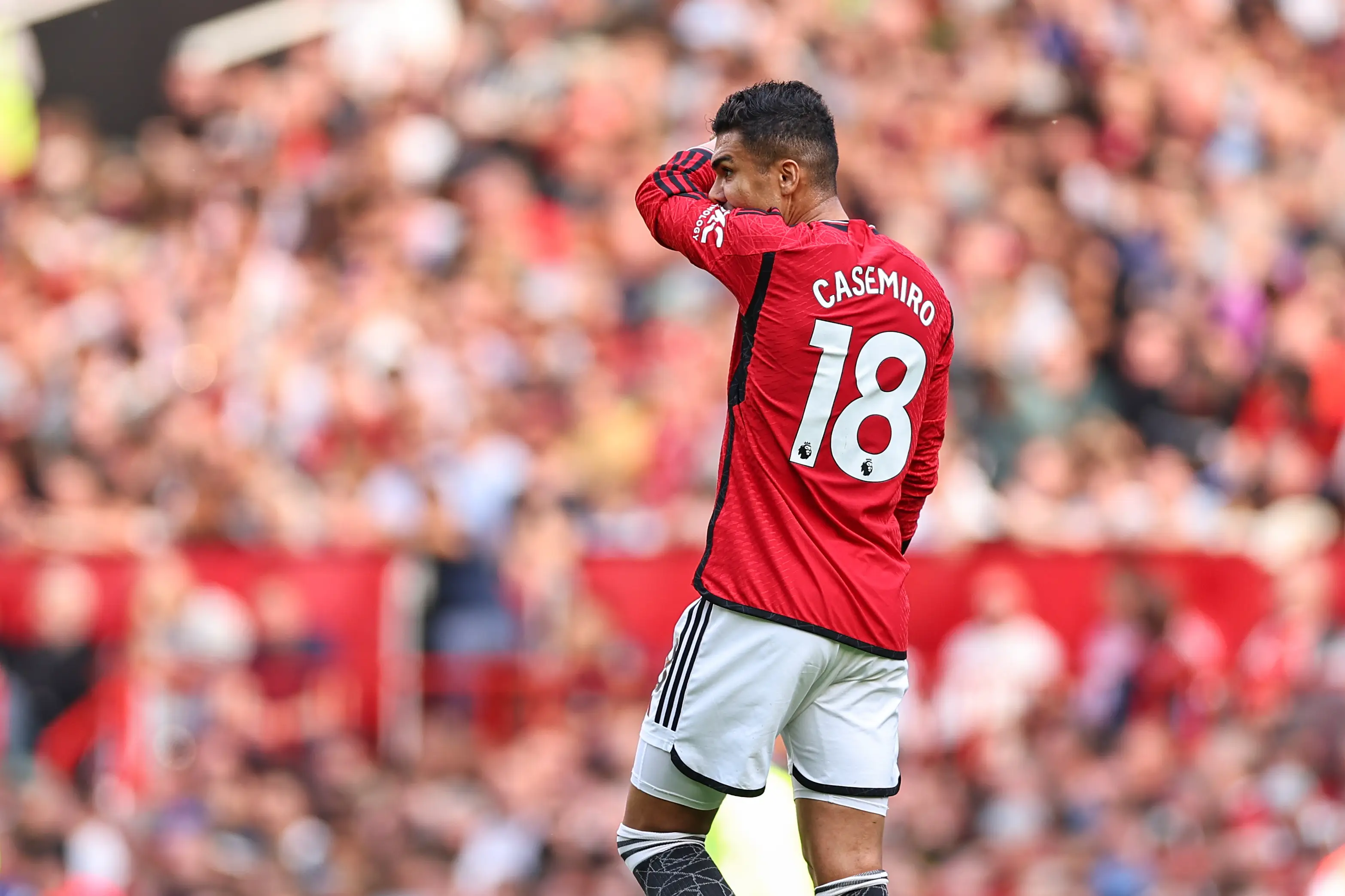 Casemiro has struggled at centre-back for United (Getty)