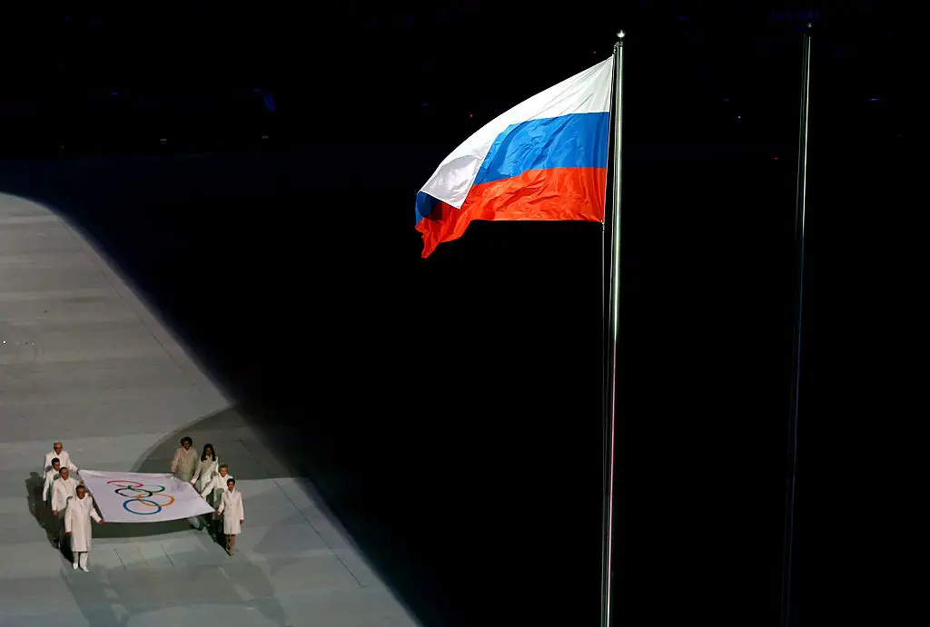 Russian athletes have not competed under the nation's flag since 2014 (Credit:Getty)