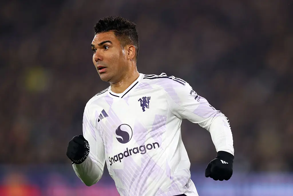 Casemiro will leave Man Utd at the end of the season (Credit:Getty)