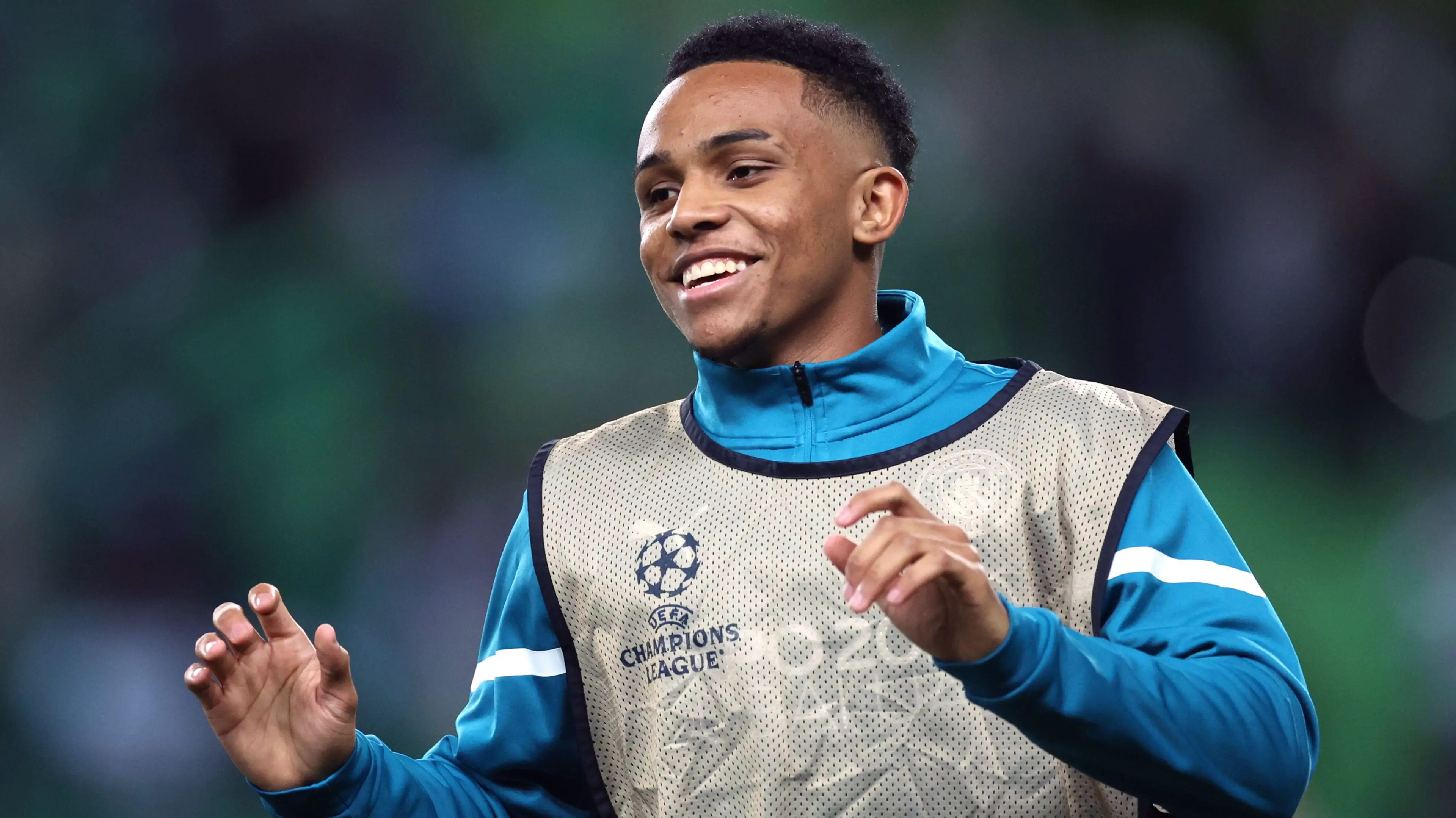 Kayky in Champions League training