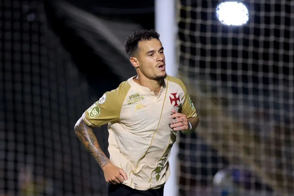 Philippe Coutinho plays for Vasco Da Gama (Credit:Getty)