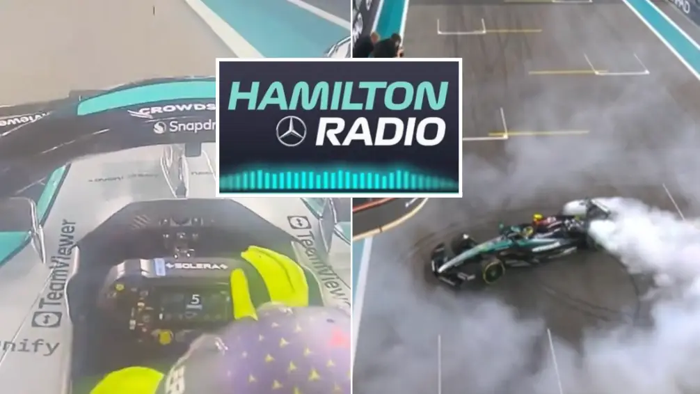 Lewis Hamilton's emotional final team radio message for Mercedes will bring a tear to your eye 