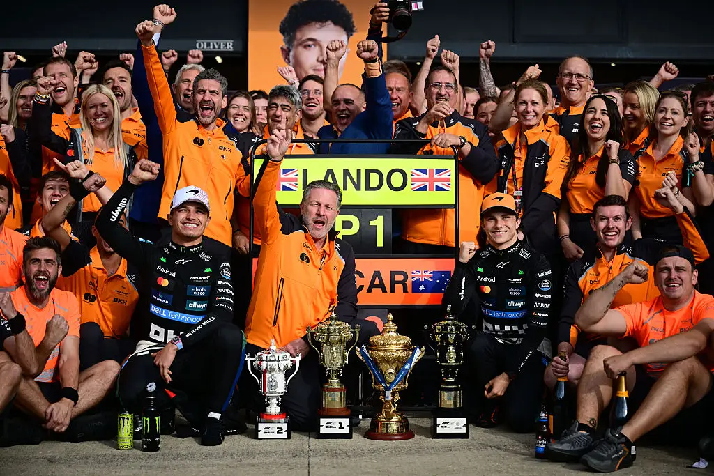 McLaren secured a 1-2 in their home race at the British Grand Prix. (Image: Getty)