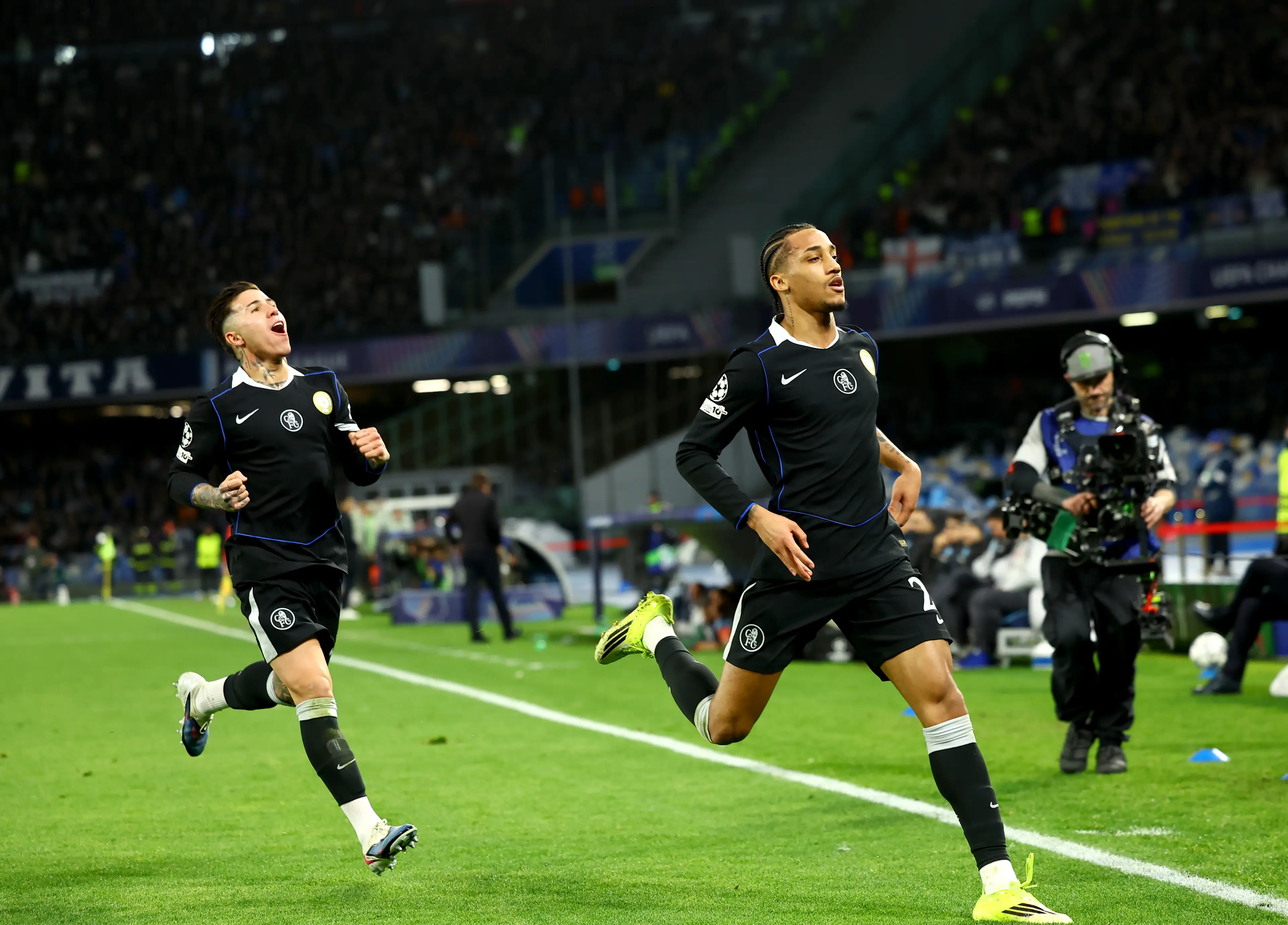 Pedro scored a second-half brace against Napoli. Image credit: Getty