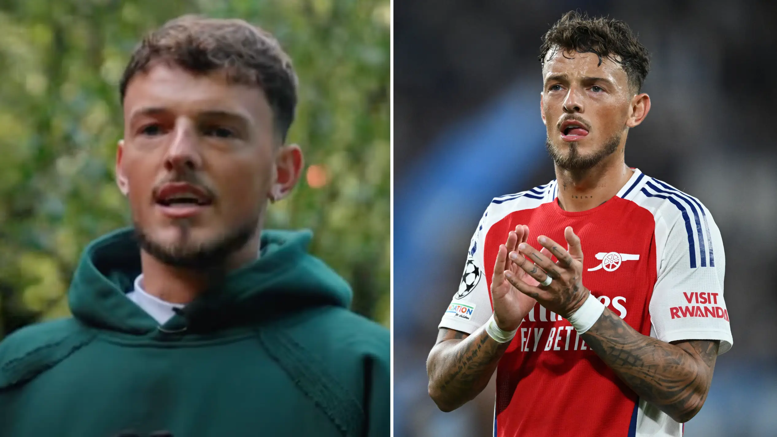 Ben White lets slip his surprise toughest opponent who's always on his mind during Ben Foster interview