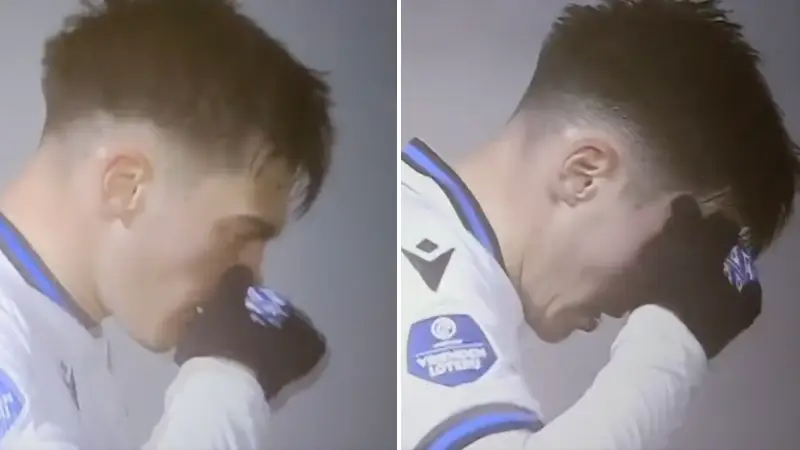 Fans in disbelief after seeing what happened when Ion Nicolaescu blew his nose during Heerenveen match