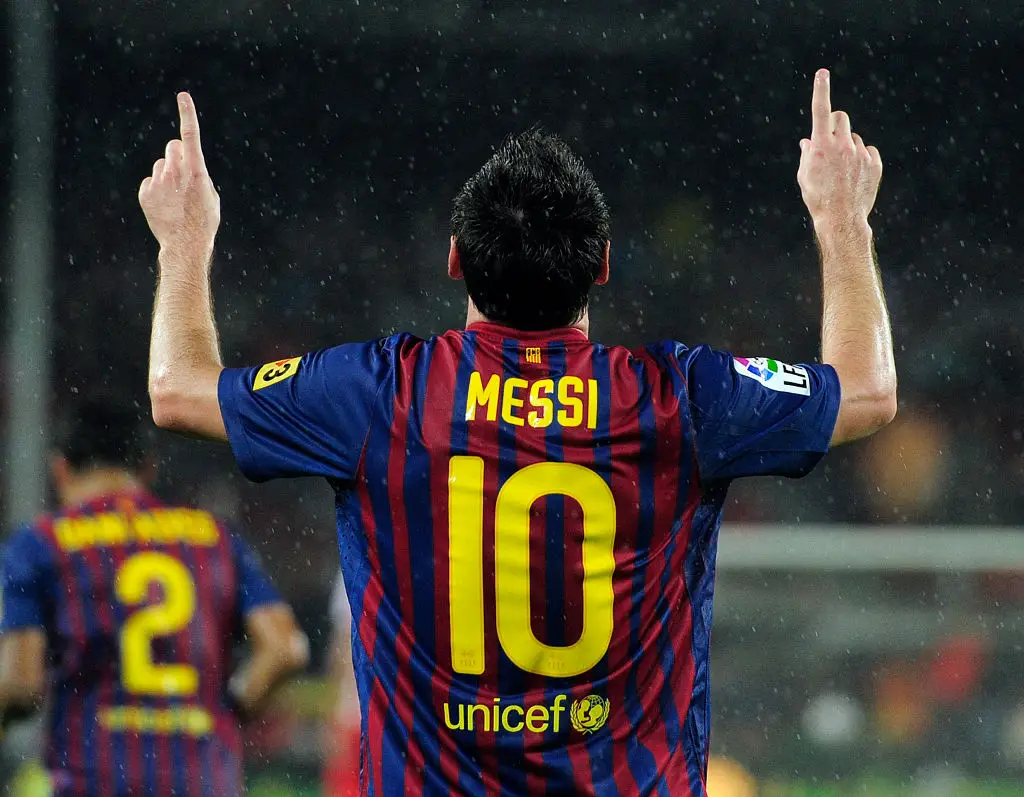Lionel Messi played for the Barcelona senior team for 17 years. (Image: Getty)