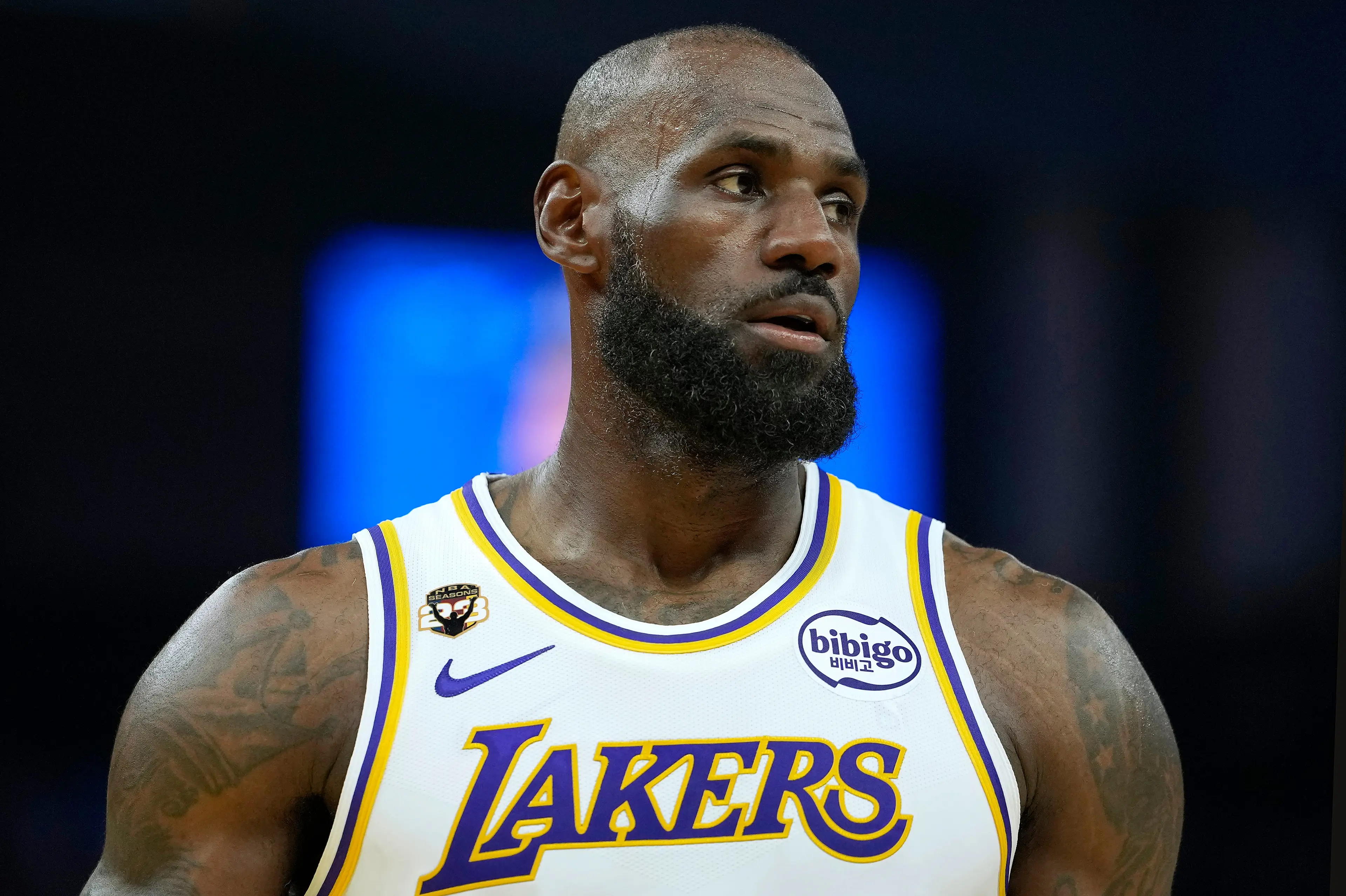 LeBron James pictured (Image: Getty)