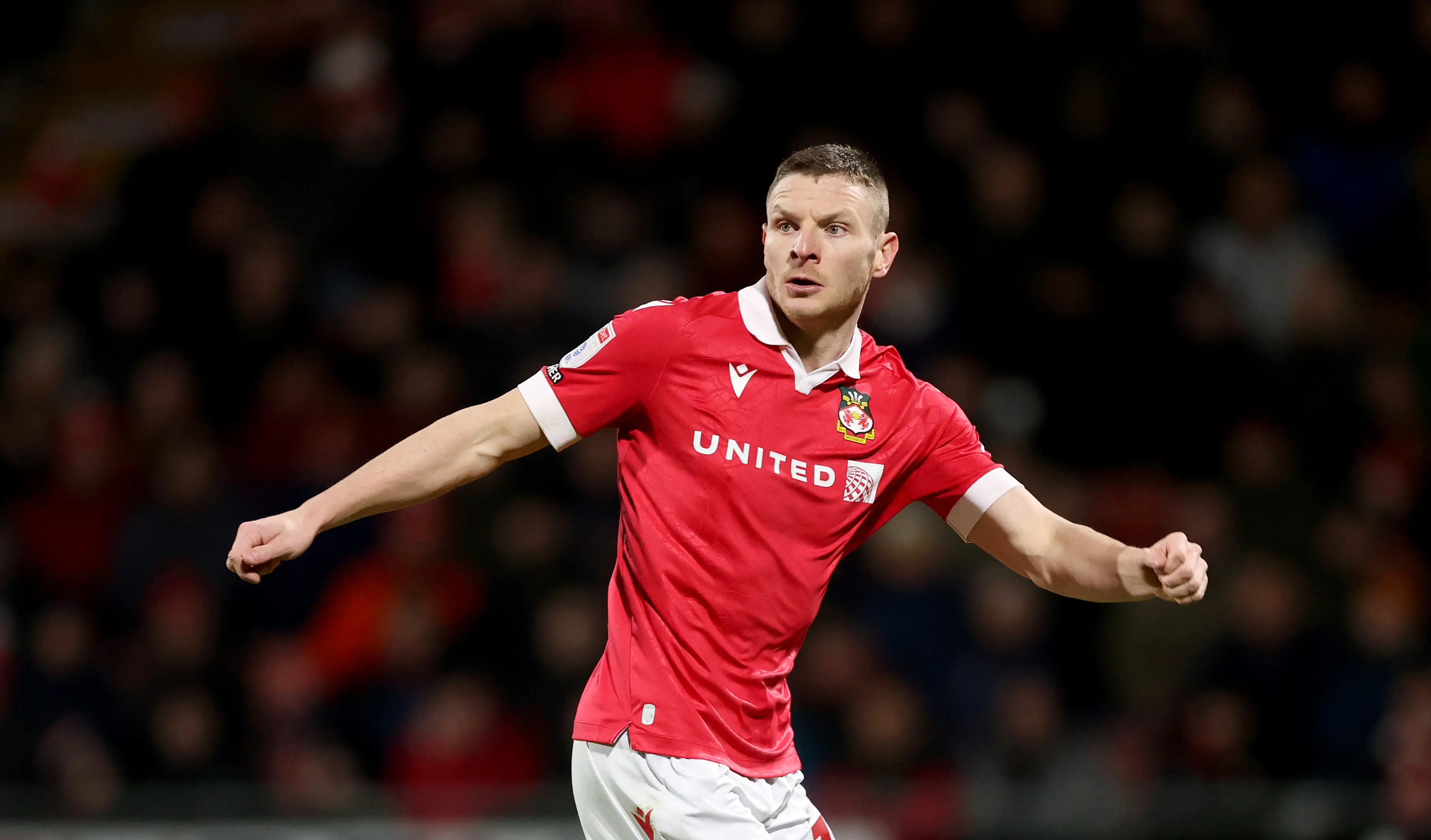 Paul Mullin has left Wrexham on loan ahead of the 25/26 campaign. Image: Getty