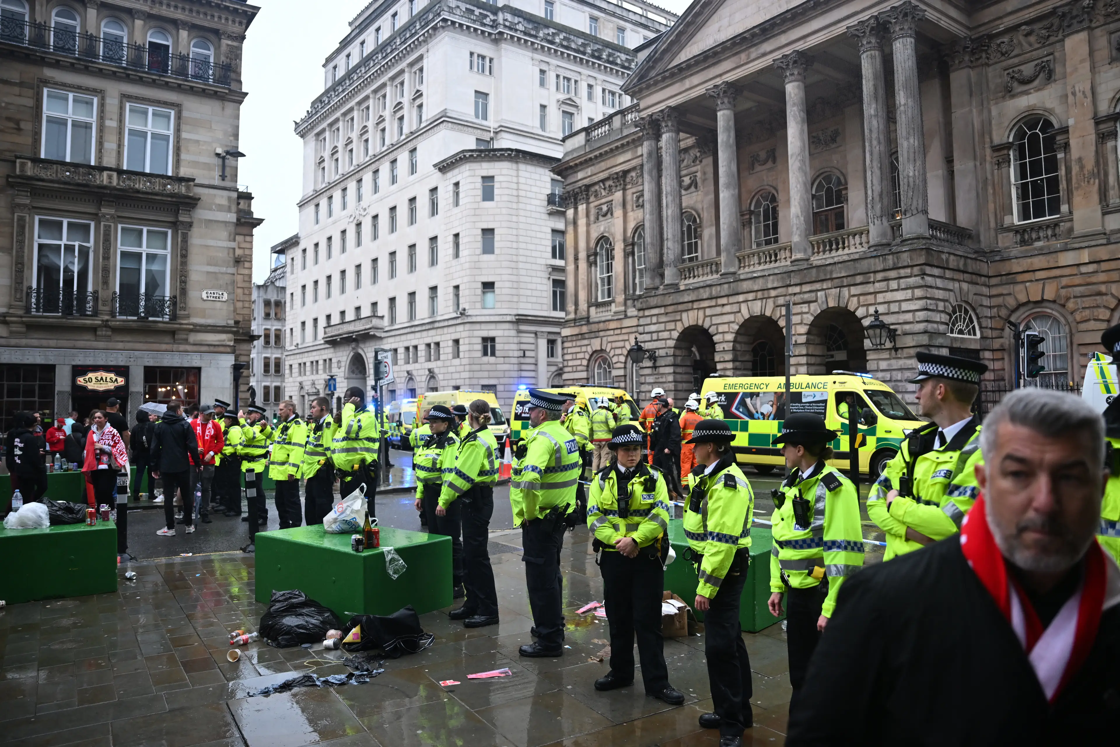 The incident happened on Water Street in the city centre. Image: Getty